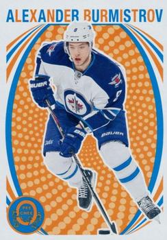 #428 Alexander Burmistrov - Winnipeg Jets - 2013-14 O-Pee-Chee - Retro Hockey