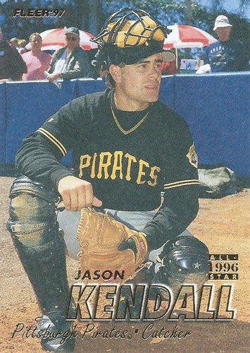 #429 Jason Kendall - Pittsburgh Pirates - 1997 Fleer Baseball