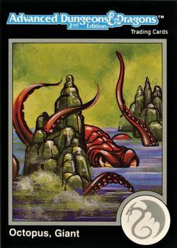 #429 Octopus, Giant - 1991 TSR Advanced Dungeons & Dragons - Silver
