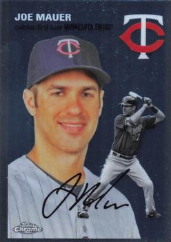 #429 Joe Mauer - Minnesota Twins - 2023 Topps Chrome Platinum Anniversary Baseball