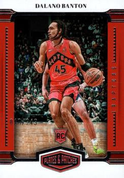 #429 Dalano Banton - Toronto Raptors - 2021-22 Panini Chronicles Basketball