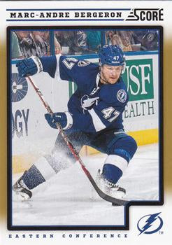 #429 Marc-Andre Bergeron - Tampa Bay Lightning - 2012-13 Score - Gold Rush Hockey