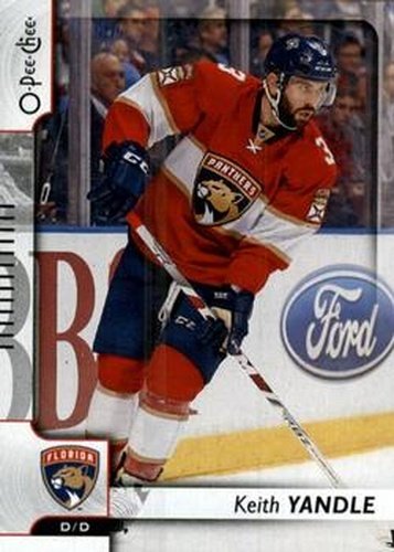 #429 Keith Yandle - Florida Panthers - 2017-18 O-Pee-Chee Hockey