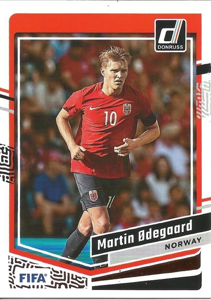 #42 Martin Odegaard - Norway - 2023-24 Donruss Soccer