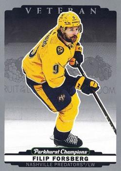 #42 Filip Forsberg - Nashville Predators - 2022-23 Parkhurst Champions - Silver Hockey