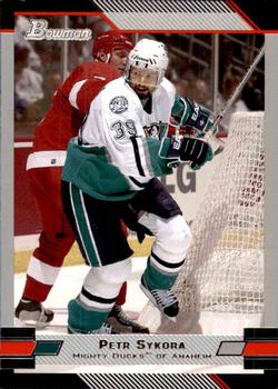#42 Petr Sykora - Anaheim Mighty Ducks - 2003-04 Bowman Draft Picks and Prospects Hockey