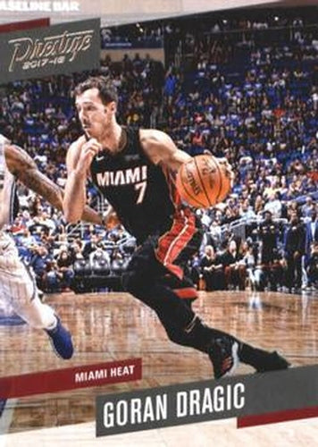 #42 Goran Dragic - Miami Heat - 2017-18 Panini Prestige Basketball