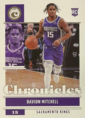#42 Davion Mitchell - Sacramento Kings - 2021-22 Panini Chronicles Basketball