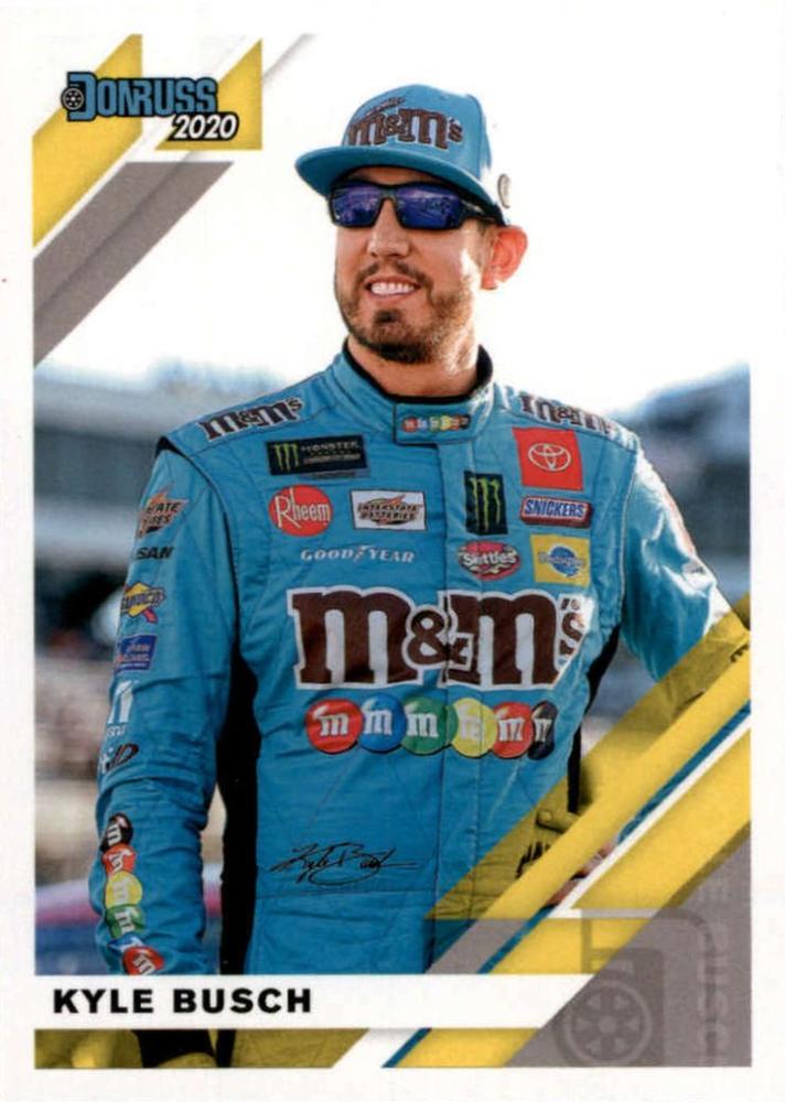 #42 Kyle Busch - Joe Gibbs Racing - 2020 Donruss Racing