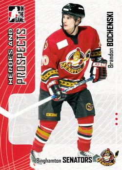 #42 Brandon Bochenski - Binghamton Senators - 2005-06 In The Game Heroes and Prospects Hockey