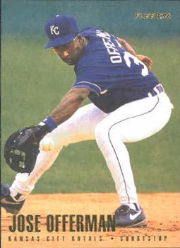 #U42 Jose Offerman - Kansas City Royals - 1996 Fleer Update Baseball