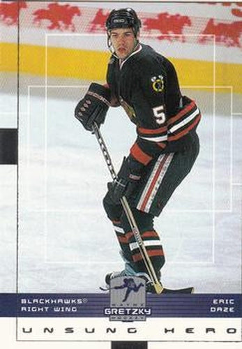 #42 Eric Daze - Chicago Blackhawks - 1999-00 Upper Deck Wayne Gretzky Hockey