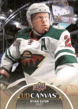 #C42 Ryan Suter - Minnesota Wild - 2021-22 Upper Deck - UD Canvas Hockey