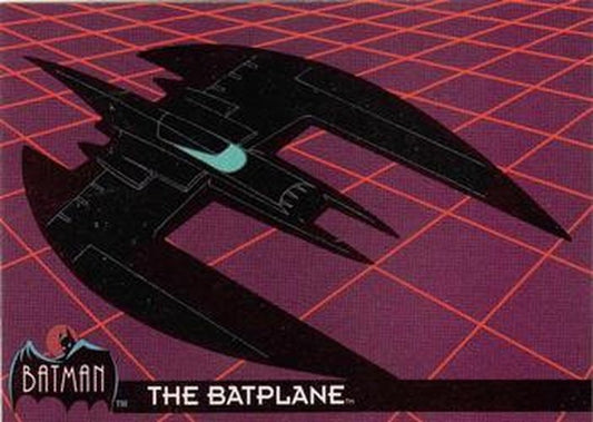 #42 Batplane - 1993 Topps Batman The Animated Series