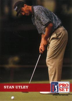 #42 Stan Utley - 1992 Pro Set PGA Tour Golf