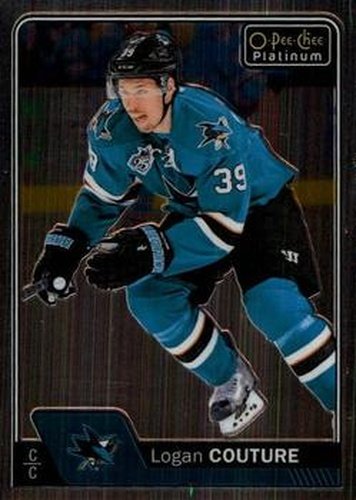 #42 Logan Couture - San Jose Sharks - 2016-17 O-Pee-Chee Platinum Hockey