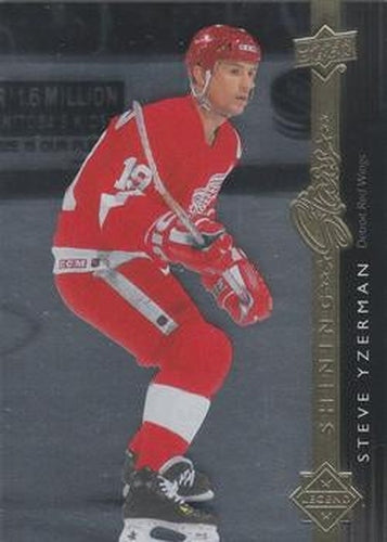 #SS-42 Steve Yzerman - Detroit Red Wings - 2014-15 Upper Deck - Shining Stars Hockey