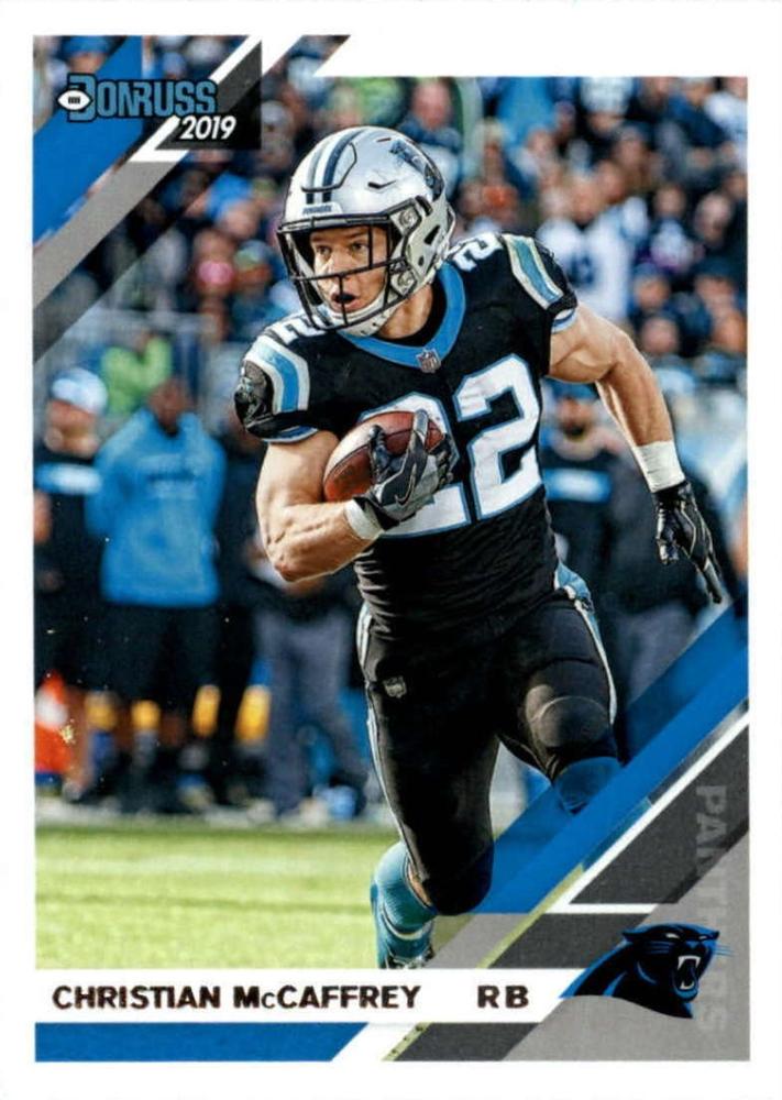 #42 Christian McCaffrey - Carolina Panthers - 2019 Donruss Football