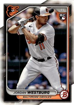 #42 Jordan Westburg - Baltimore Orioles - 2024 Bowman Baseball