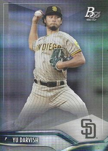#42 Yu Darvish - San Diego Padres - 2021 Bowman Platinum Baseball