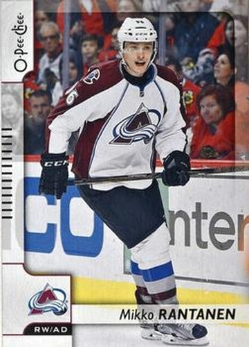 #42 Mikko Rantanen - Colorado Avalanche - 2017-18 O-Pee-Chee Hockey