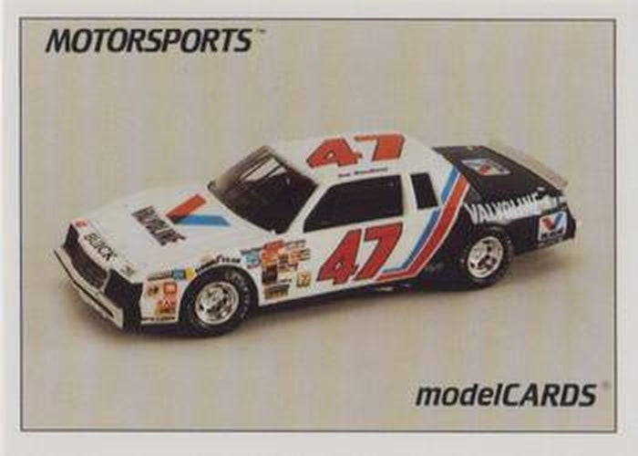 #42 Ron Bouchard - Race Hill Farms -1991 Motorsports Modelcards Racing