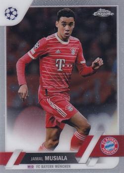 #42 Jamal Musiala - FC Bayern Munchen - 2022-23 Topps Chrome UEFA Club Competitions Soccer