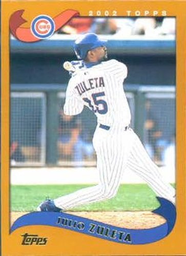 #42 Julio Zuleta - Chicago Cubs - 2002 Topps Baseball