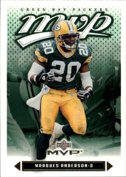 #42 Marques Anderson - Green Bay Packers - 2003 Upper Deck MVP Football