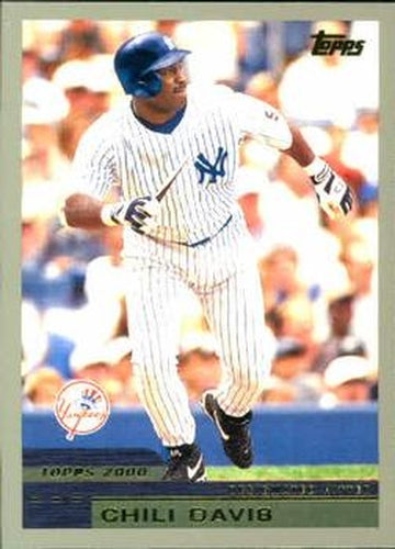 #42 Chili Davis - New York Yankees - 2000 Topps Baseball
