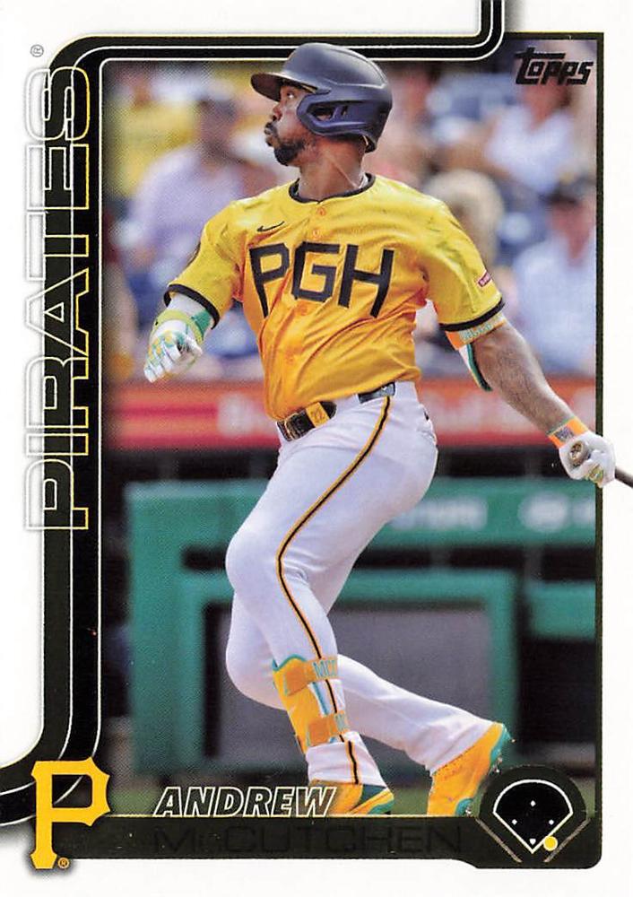 #42 Andrew McCutchen - Pittsburgh Pirates - 2025 Topps Baseball
