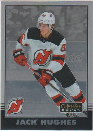 #R-42 Jack Hughes - New Jersey Devils - 2020-21 O-Pee-Chee Platinum - Retro Hockey