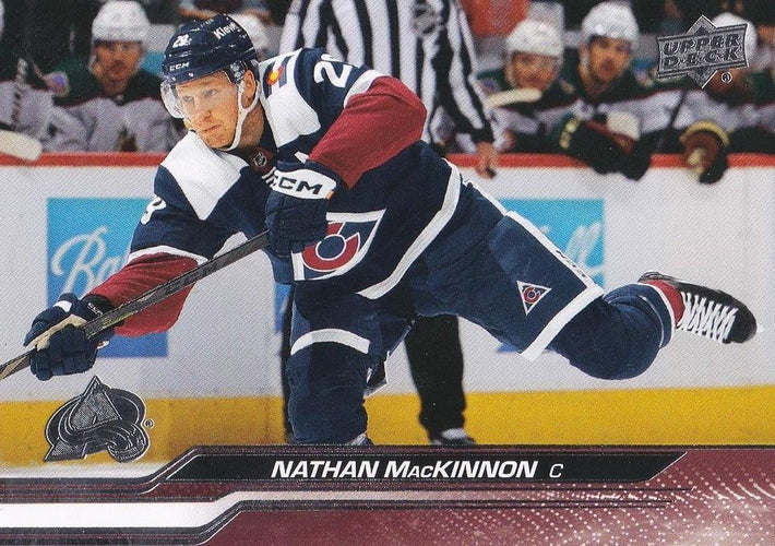 #42 Nathan MacKinnon - Colorado Avalanche - 2023-24 Upper Deck Hockey