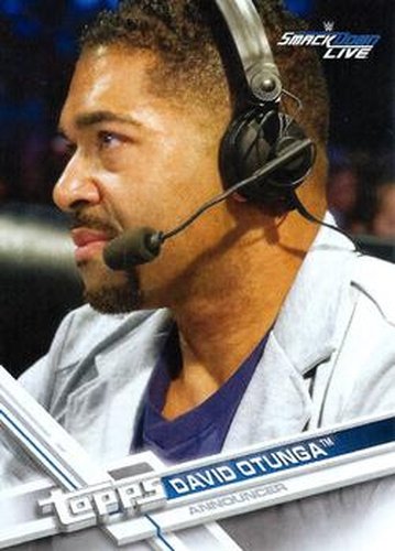 #42 David Otunga - 2017 Topps WWE Wrestling