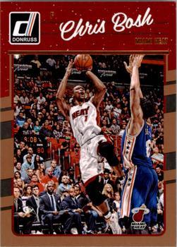 #42 Chris Bosh - Miami Heat - 2016-17 Donruss Basketball