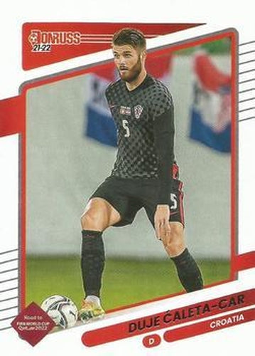 #42 Duje ?aleta-Car - Croatia - 2021-22 Donruss Road to FIFA World Cup Qatar 2022 Soccer