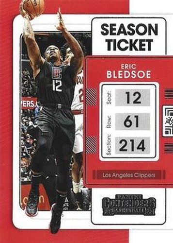 #42 Eric Bledsoe - Los Angeles Clippers - 2021-22 Panini Contenders Basketball