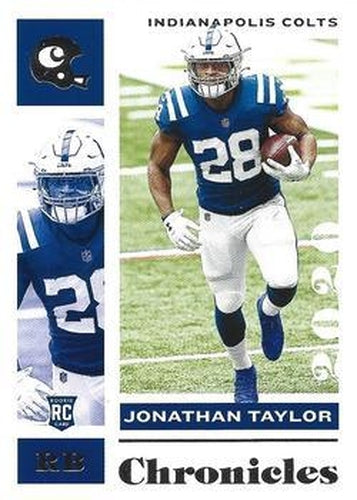 #42 Jonathan Taylor - Indianapolis Colts - 2020 Panini Chronicles Football