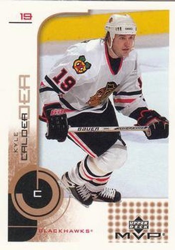 #42 Kyle Calder - Chicago Blackhawks - 2002-03 Upper Deck MVP Hockey