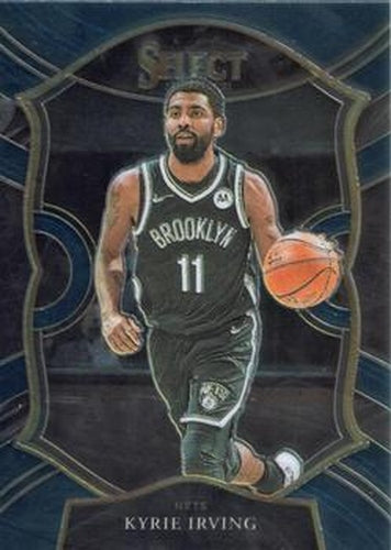 #42 Kyrie Irving - Brooklyn Nets - 2020-21 Panini Select - Blue Basketball