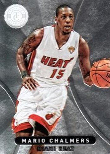 #42 Mario Chalmers - Miami Heat - 2012-13 Panini Totally Certified Basketball