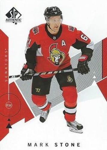 #42 Mark Stone - Ottawa Senators - 2018-19 SP Authentic Hockey