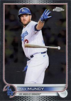 #42 Max Muncy - Los Angeles Dodgers - 2022 Topps Chrome Baseball