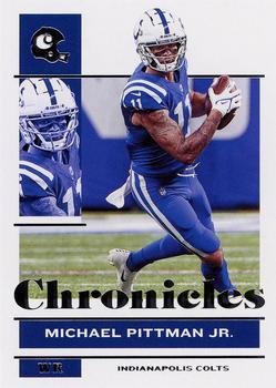 #42 Michael Pittman Jr. - Indianapolis Colts - 2021 Panini Chronicles Football