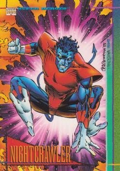 #42 Nightcrawler - 1993 SkyBox Marvel Universe