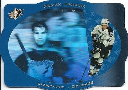 #42 Roman Hamrlik - Tampa Bay Lightning - 1996-97 SPx Hockey