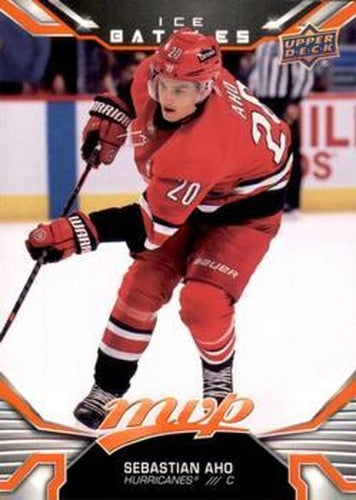 #42 Sebastian Aho - Carolina Hurricanes - 2022-23 Upper Deck MVP - Ice Battles Hockey