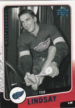 #42 Ted Lindsay - Detroit Red Wings - 2000-01 Upper Deck Legends Hockey