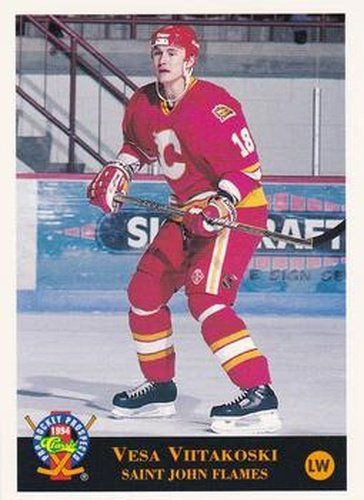 #42 Vesa Viitakoski - St. John Flames - 1994 Classic Pro Hockey Prospects Hockey