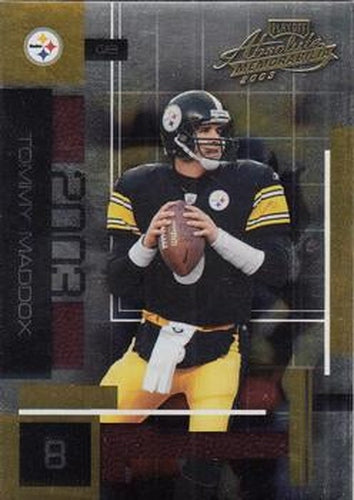 #42 Tommy Maddox - Pittsburgh Steelers - 2003 Playoff Absolute Memorabilia Football